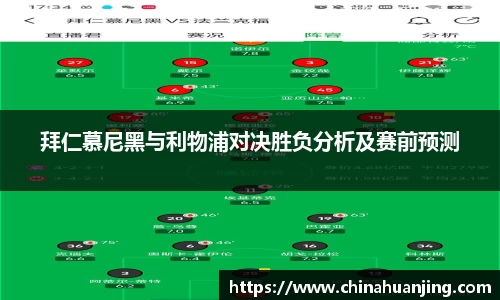 拜仁慕尼黑与利物浦对决胜负分析及赛前预测