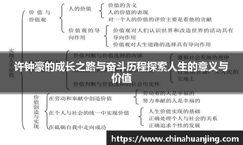 许钟豪的成长之路与奋斗历程探索人生的意义与价值